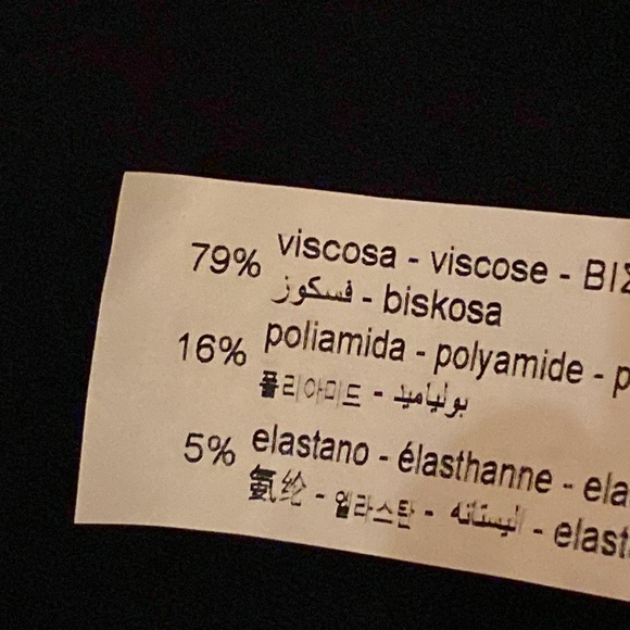 NWT. Zara Black Mini Dress with Cutouts. Size L. - Picture 9 of 10